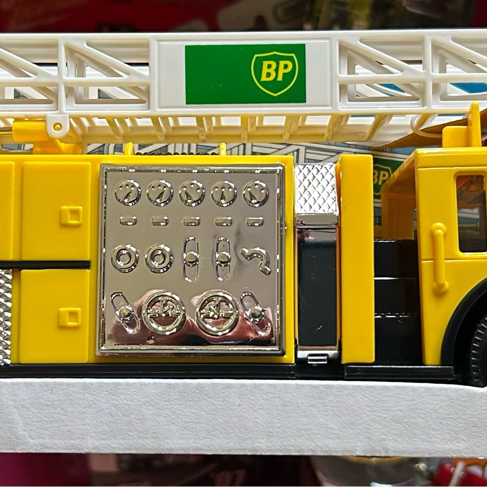 Fire Truck Toy - Red and Yellow - Picture 3 of 10